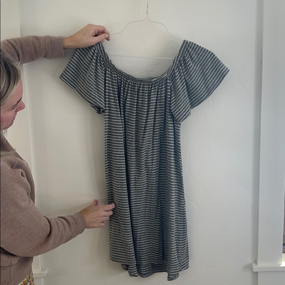 Off shoulder dress